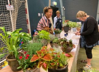 Fra uld til guld: Sælg det hele på Soroptimisternes marked Ting Og Sager, Blomstersalg 2022