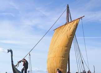 Åbent vikingeskib fredag under Kirsebærfestivalen Ladbydragen For Sejl (46) Emil