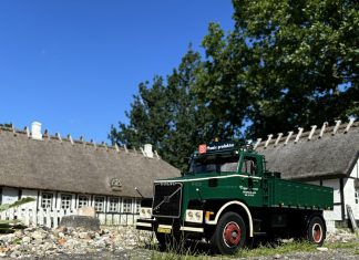 Åbent hus i Gl. Munkebo Miniby Lastvogn Ved Kroen