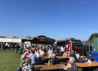 Solen skinner over Langeskov Kræmmermarked dagen derpå Image00029