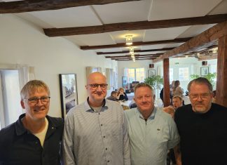 TV2 Sports kommentatorer og eksperter på udebane i Kerteminde 20241003 123801