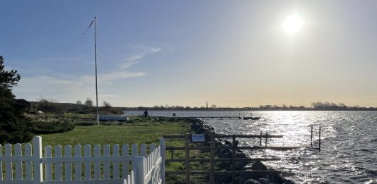 Blokeret passage strand ved Longsvej