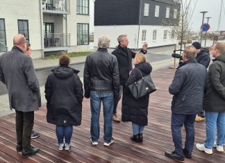 Fornemt besøg i Kerteminde på en dyster baggrund Klimasikring Kerteminde 1