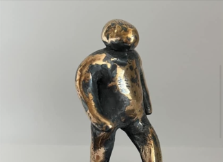Ny sommerudstilling i Galleri KIK fra næste uge bronzefigur