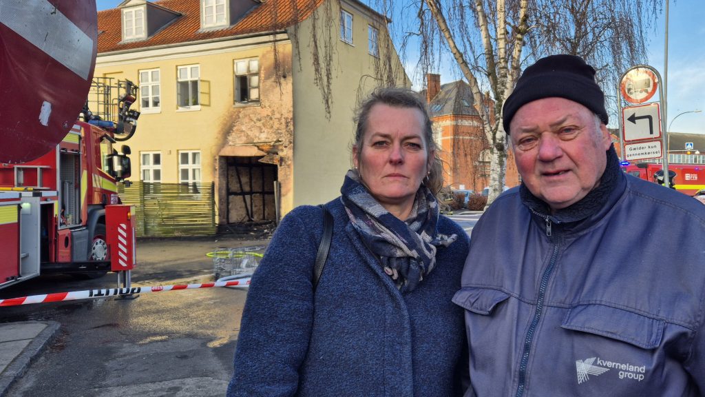 Brand Skolegade Charlotte Henriksen Og Poul Erik Andersen