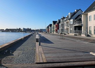 Nordre Havnekaj på ærefuld men delt førsteplads i arkitektur-dyst Nordre Havnekaj