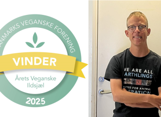 Mikkel fra Kerteminde kåret til Årets Veganske Ildsjæl Mikkel Nordkap Ernst Nielsen