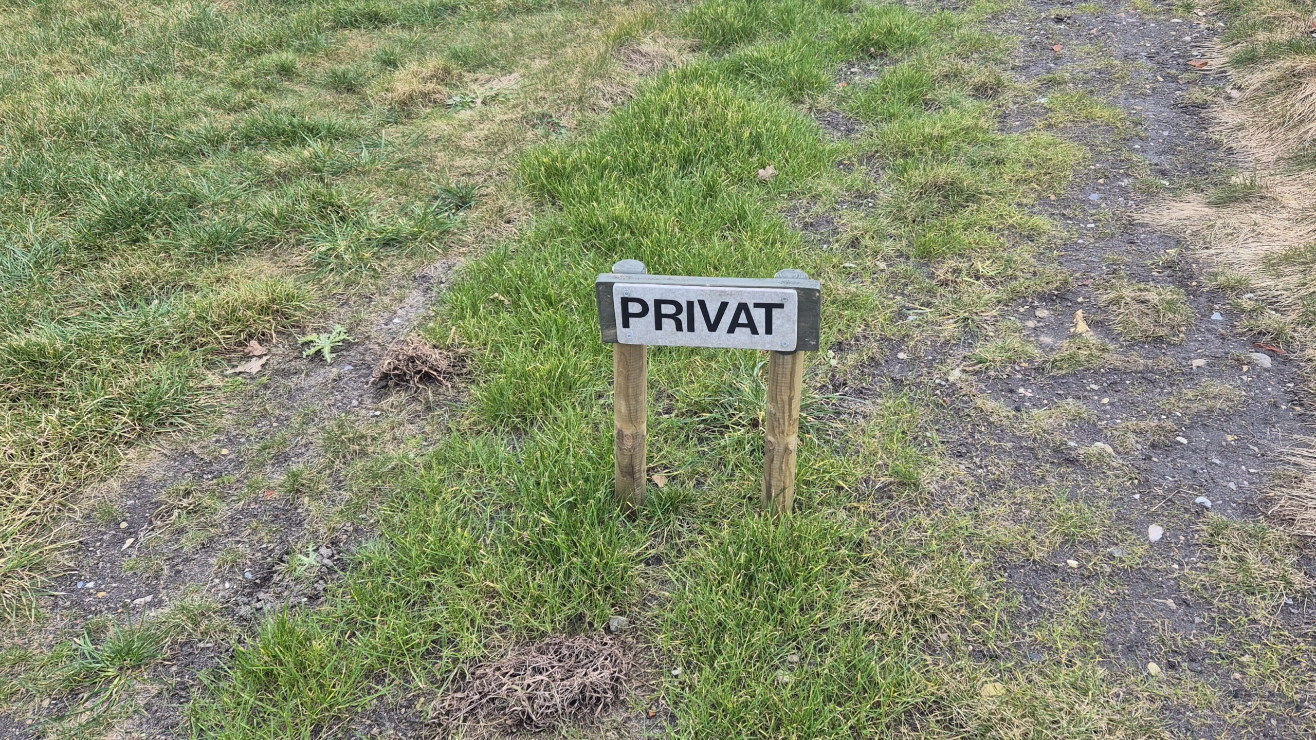 Skilt Sti Longsvej