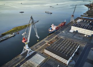 Stort flertal ønsker at gøre Odense Havn til national industripark Dji 0368