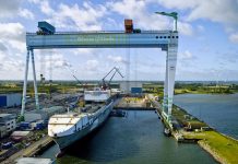 Odense Havn genoptager populære rundvisninger med guide Lindø portyal kran