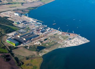 Odense Havn vil huse skibsfabrik efter australsk forbillede Luftfoto lindø industripark 1600px