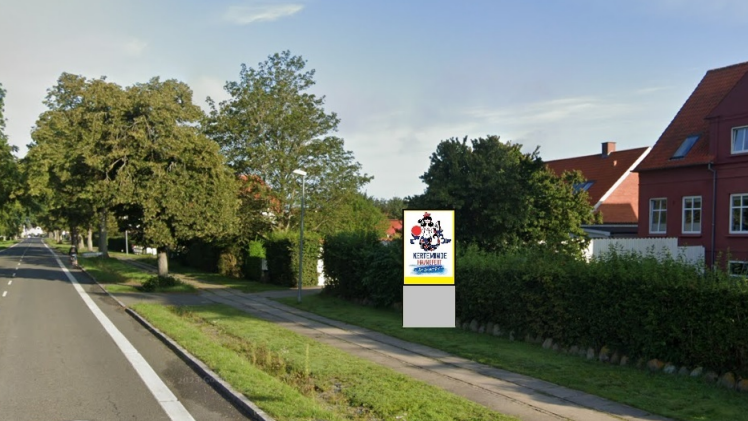 Reklameskærm klintevej