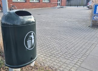 En tredjedel af kommunens skraldespande skrottes Skraldespand 1