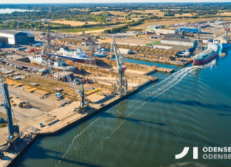 Tag på guidet bustur på Odense Havn Odense havn 1