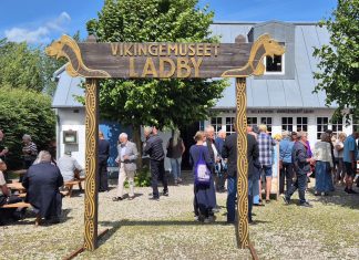 Ny cykelrute med fokus på vikinger indvies på cykelsportens store dag Vikingemuseet ladby 1