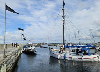 Fjordens Dag: Bregnør iklædte sig sorgens farve i protest-aktion 20250914 114927