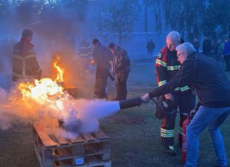 Brandøvelse i Langeskov som optakt til kræmmermarked 6272713562837245908