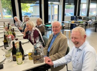 Aksel sagde farvel til klubben, han selv stiftede for 60 år siden Img 0732