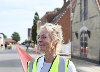 Prøveopsætning af højvandssikring gik over al forventning dsc1301