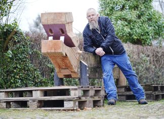 Kunstværk afsløres søndag: En flodhest flytter til Viby DSC5344