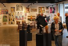 Ekspressive malerier møder bronzeskulpturer i Galleri Havn 01 Galleri Havn (4)