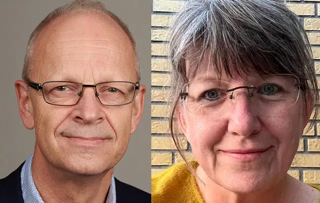 Per Rasmus Rasmussen og Kamila Holt