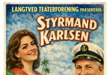 Styrmand Karlsen – nu som hjemmelavet musical Plakat