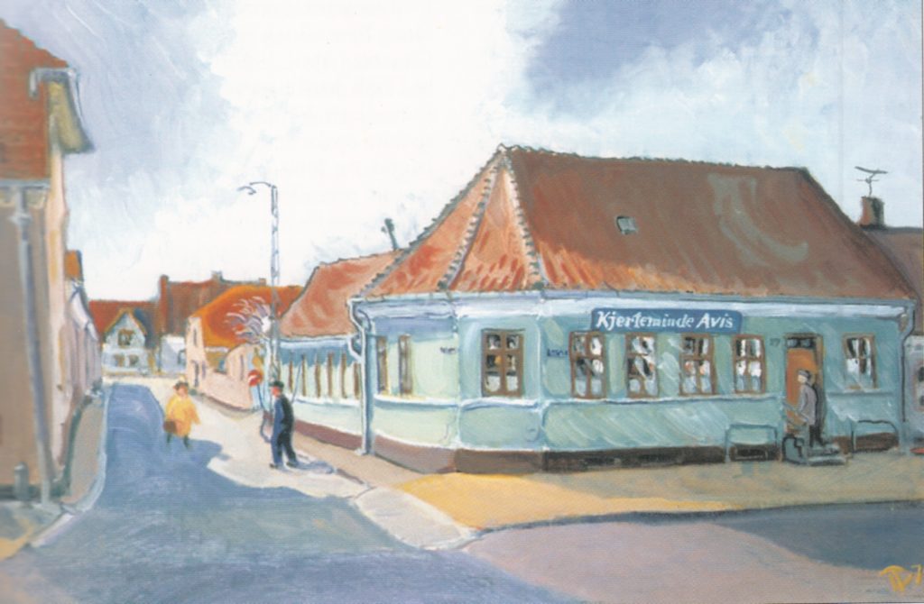 Præstegårdsstræde K.Å. Borchsenius Kjerteminde Avis