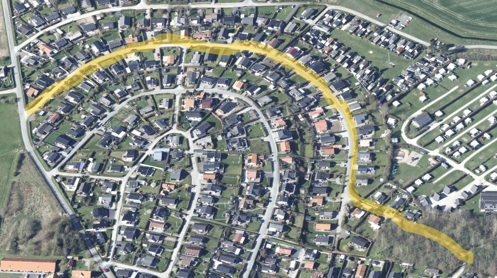 Veje hvor der lukkes for vandet