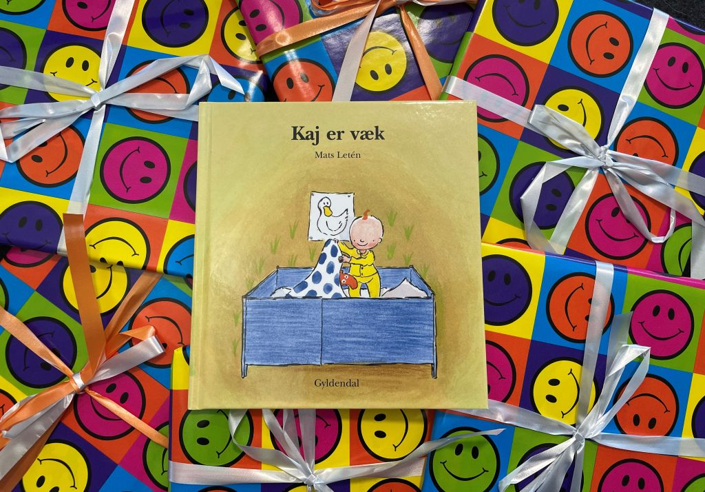 Boggave på biblioteket i april