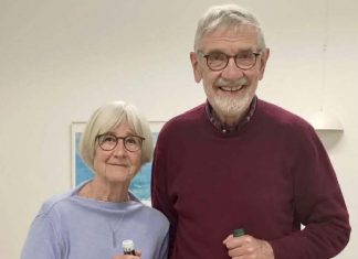 Kerteminde-par blev nummer to i begynderbridge i Odense Lisbeth og Hans Henrik Hoff Kopi