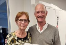 Generalforsamling i god stemning Lise og Klaus Munkebo Kro