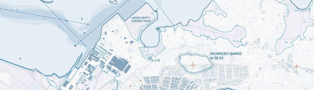 Munkebo plan grafik kort