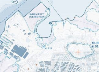 Udviklingsplan for Munkebo præsenteres for borgerne Munkebo plan grafik kort