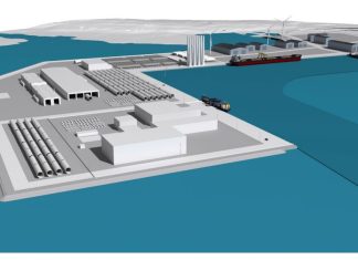 Nu lægges kursen for undersøgelserne af Odense Havn Visualisering af fremtidige forhold odense havn havneudvidelse grafik havn