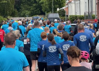 Over 200 har meldt sig til at få motion og støtte en god sag Joint Run