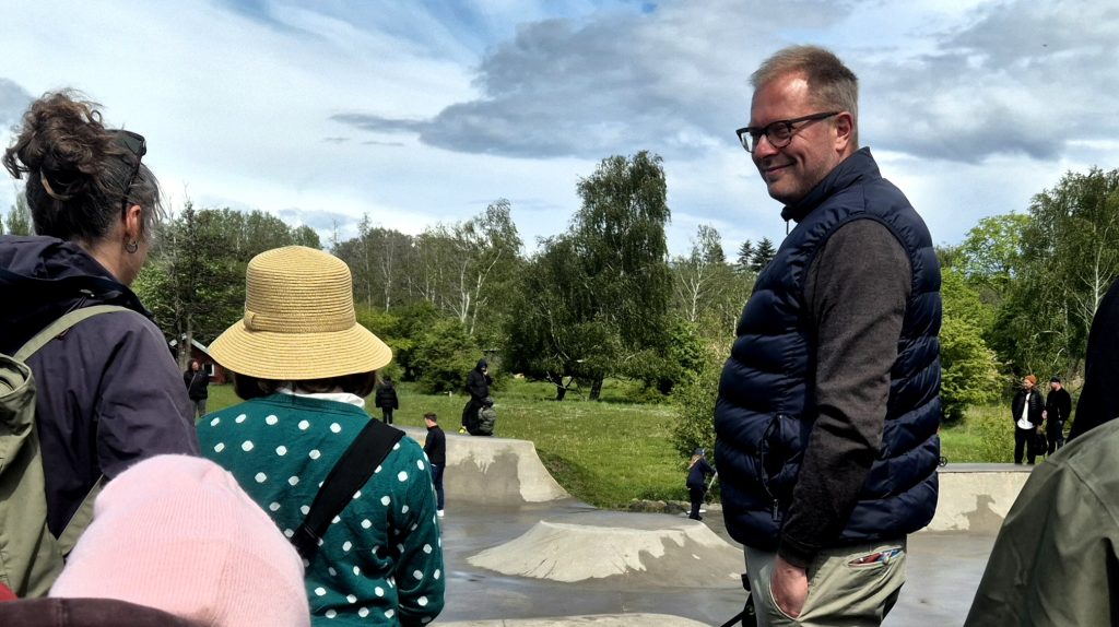 Michael Nielsen med skyer