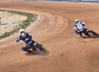 Lige ved og næsten for Munkebos speedwaykørere Munkebo Speedway Club
