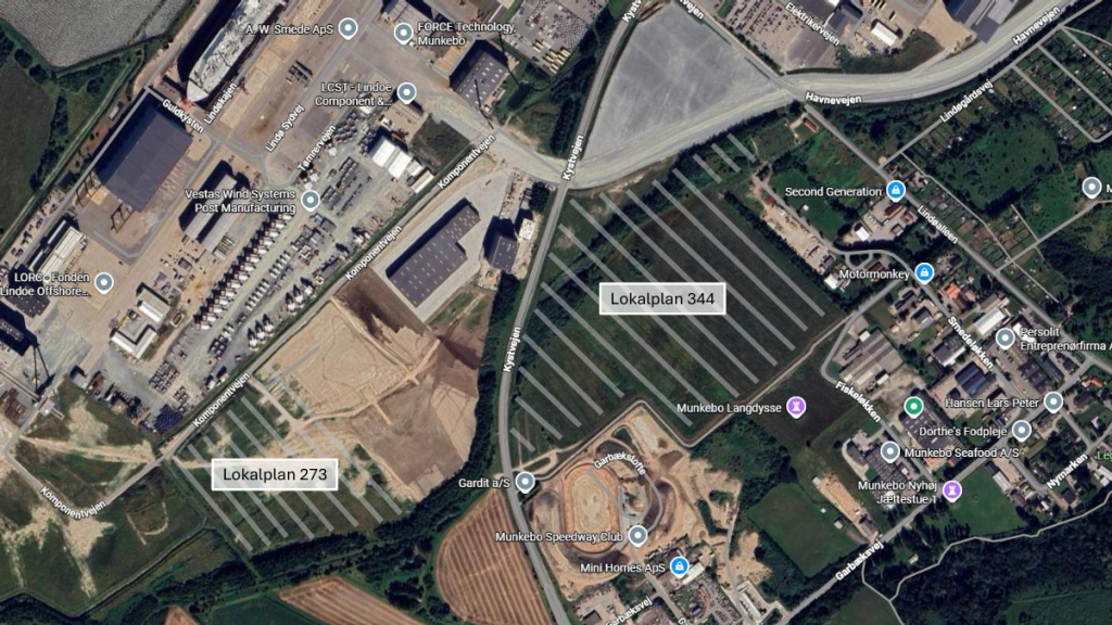 Odense Havn Nyt projektområde