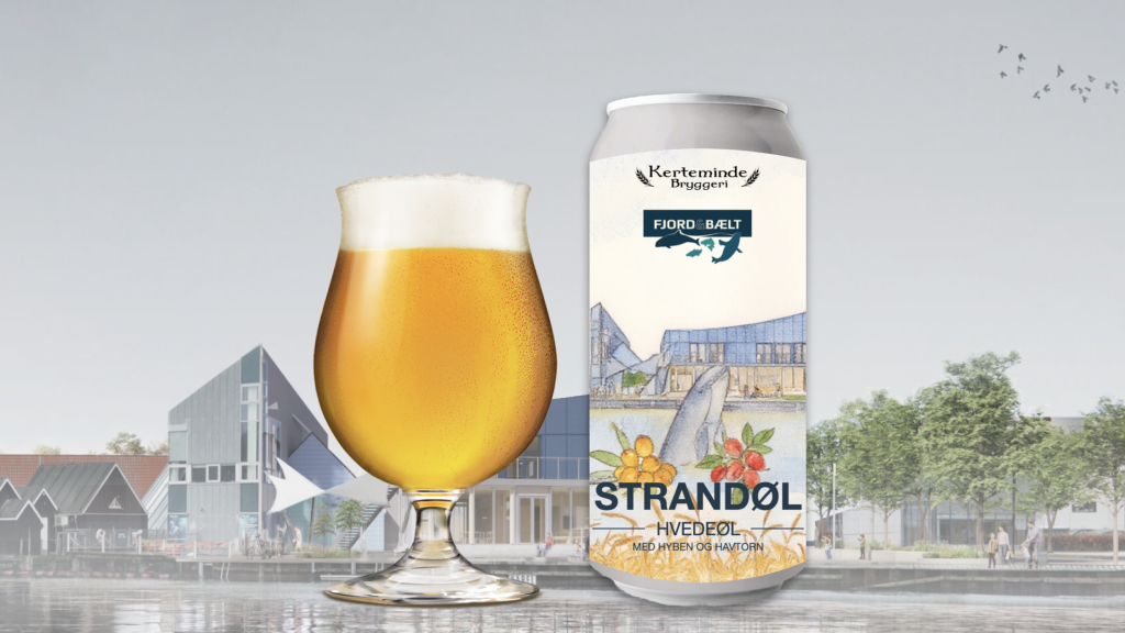 Strandøl mockup