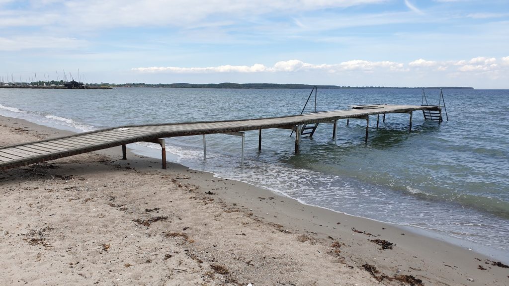 Badebro, Sydstranden Foto Kerteminde Kommune