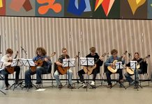 Guitar-elever fra hele kommunen giver koncert i Kerteminde Guitarkoncert