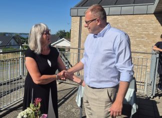 Kerteminde Kommune har solgt Rehabiliteringscentret i Munkebo for 27 mio kr Michael Nielsen og Anette Blynel