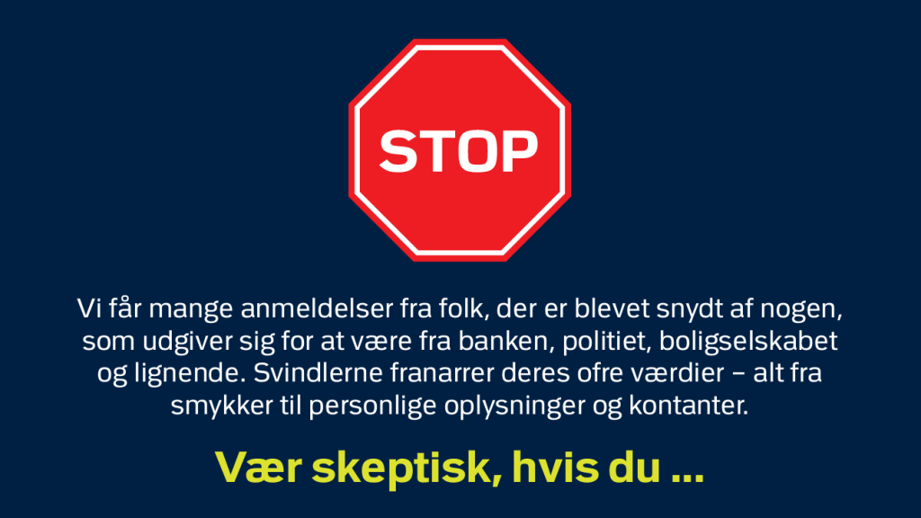 Fra Politiets kampagne: Forebyg tricktyveri i hjemmet