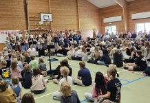 Friskole droppede fridag for at fejre grundlovs 177 års fødselsdag Grundlov10