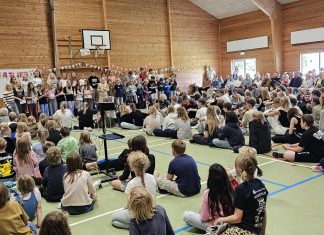 Friskole droppede fridag for at fejre grundlovs 177 års fødselsdag Grundlov10