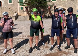 Med Wind på cykelstien Cykelferie Mallorca, PAPUGA, Jørgen Wind
