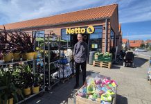 Usædvanligt frækt butikstyveri: Proppede bilen med varer før butikken åbnede Kristian Sohn Petersen, butikschef Netto