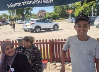 Lige meget hvem du er. Om du kommer fra Somalia, Syrien eller Ukraine, så velkommen her Link, Kerteminde (2)
