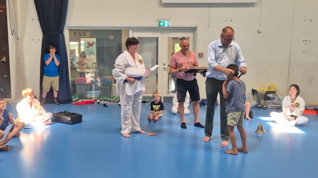 Michael Nielsen taekwondo SFO Munkebvo Skole